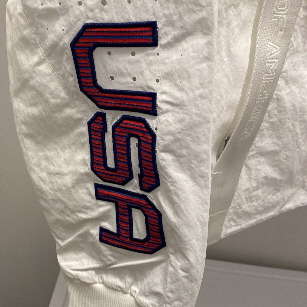 $450 MEN S M L XL Nike Team USA Windrunner Medal Stand Jacket Olympic CK4552-100 - Picture 4 of 11